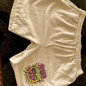 Mens Sublime Cream Shorts XXL